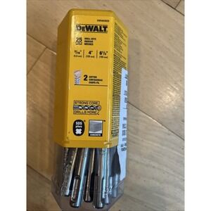 NEW DEWALT DW5427B25 25 PACK 3/8" X 4" X 6" SDS PLUS ROTARY HAMMER DRILL BIT